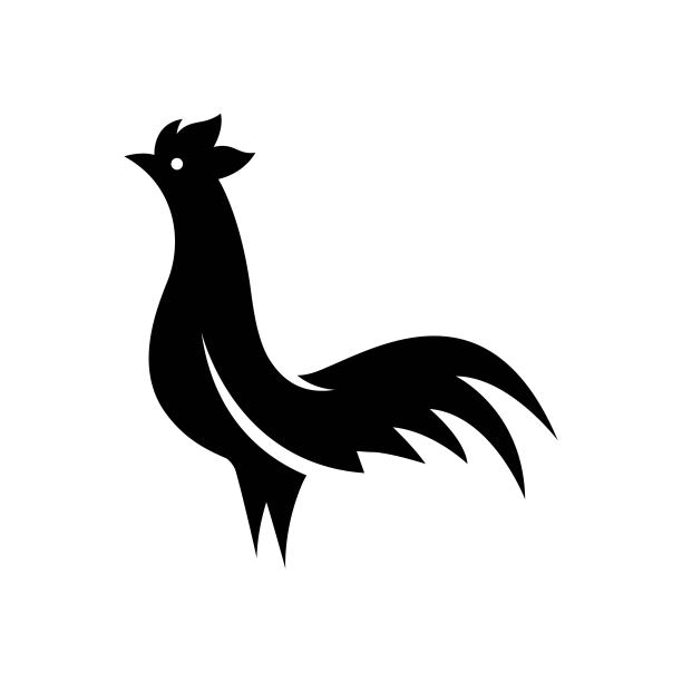 公鸡标志图像图片下载