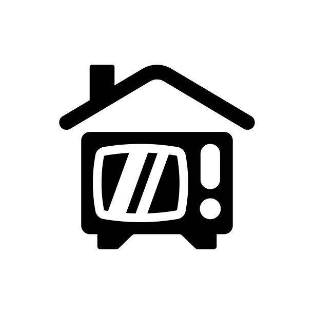 家庭电视图标图片下载