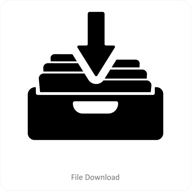 文件下载和文档图标概念图片下载