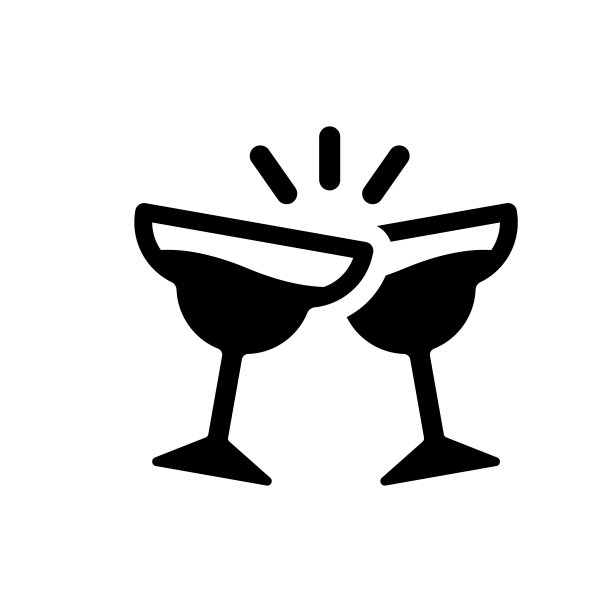 婚礼香槟标志图片下载