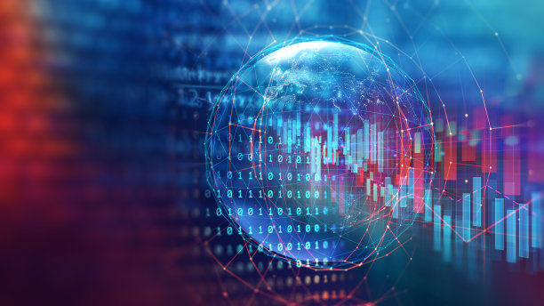 股市投资下降趋势图图片下载