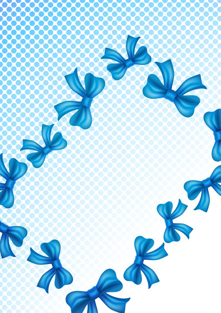 节日背景从现实的弓。向量图片下载