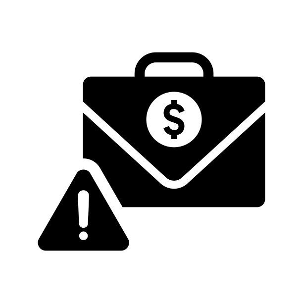 商业、投资风险图标。图片下载