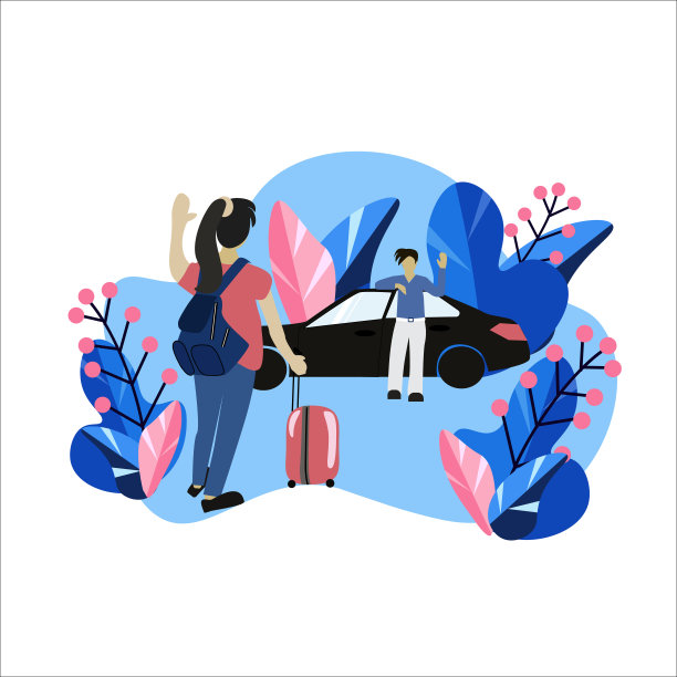 车里的人。旅游中转图片下载