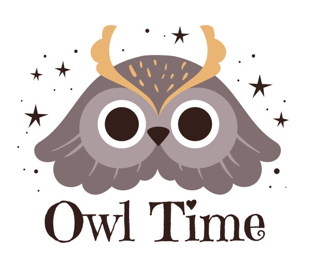 可爱的猫头鹰头鸟印刷封面艺术概念。矢量图形设计说明图片下载