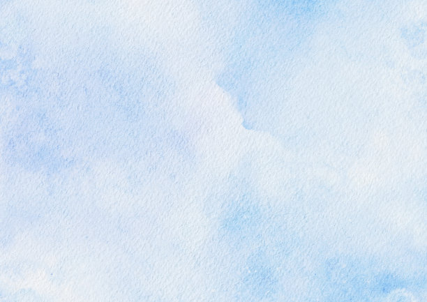 抽象艺术蓝色水彩污渍背景水彩纸纹理的设计模板邀请卡图片下载