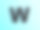 字母W的3D渲染图片下载