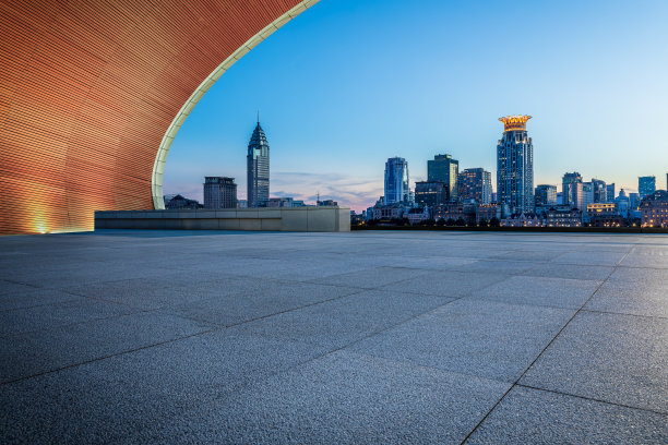 上海城市建筑的空层图片下载