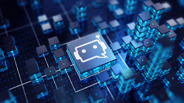 聊天机器人。概念图片下载