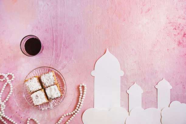 用糖果泡茶的清真寺被剪掉了图片下载