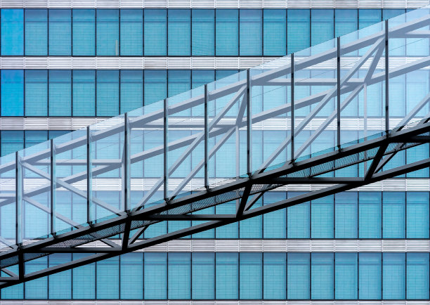 现代建筑的全帧镜头图片下载