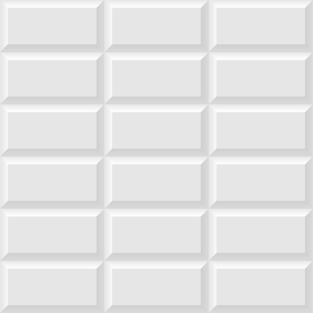白色地铁瓷砖无缝背景。地铁砖水平图案厨房，浴室或户外建筑矢量插图。光滑的建筑内部设计瓷砖材料图片下载