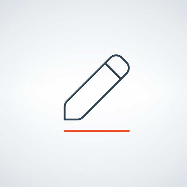 编辑图标铅笔或钢笔符号写绘制图标图片下载