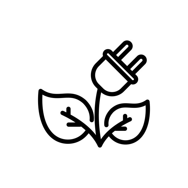 叉厂线图标。风，阵风，能源，自然，替代资源，保护，风车。技术的概念。矢量黑线图标在白色背景图片下载