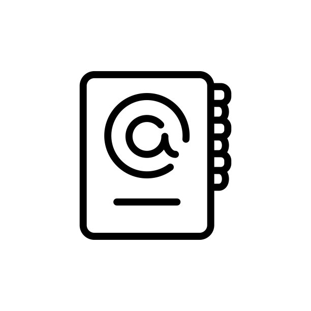 记事本线条图标：笔、草图、书、学习、学生、手稿、学院、创意、商务、日记，知识概念。白色背景上的黑色线条矢量图标图片下载