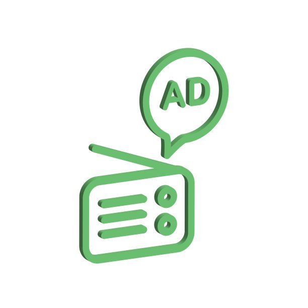 插图矢量图形的广告图标图片下载