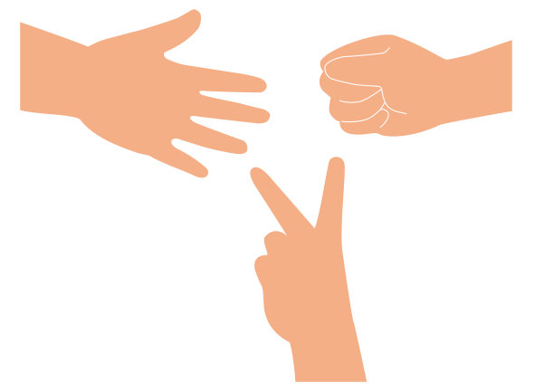 石头剪刀布，决定胜负的一种方法图片下载