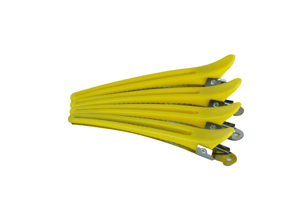 发饰套装。发夹和发夹为女性美发沙龙白色背景插图图片下载