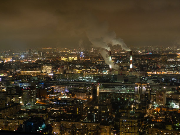 上面是莫斯科冬夜的景色图片下载