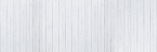 水平白色木材纹理的图案和背景。图片下载
