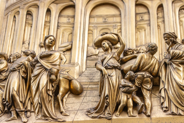 意大利托斯卡纳，佛罗伦萨的天堂之门图片下载