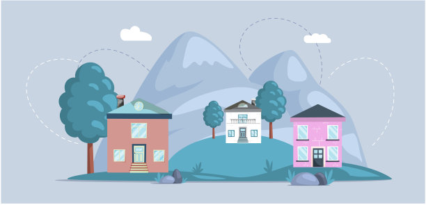 房子改造。用现代材料重建房屋。构造和整理的概念图片下载