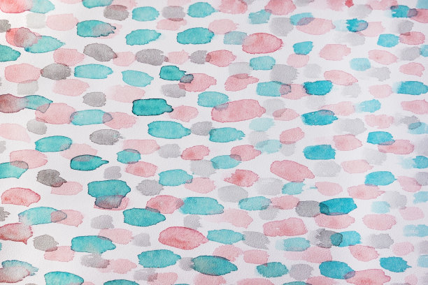 抽象水彩手绘笔刷纹理。彩色背景从点，线，点，点，笔触图片下载