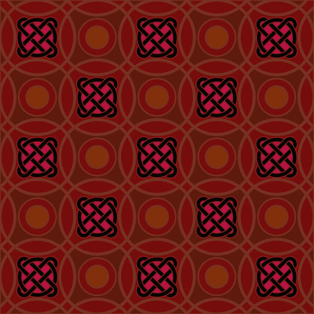 基于凯尔特图案的装饰设计图片下载