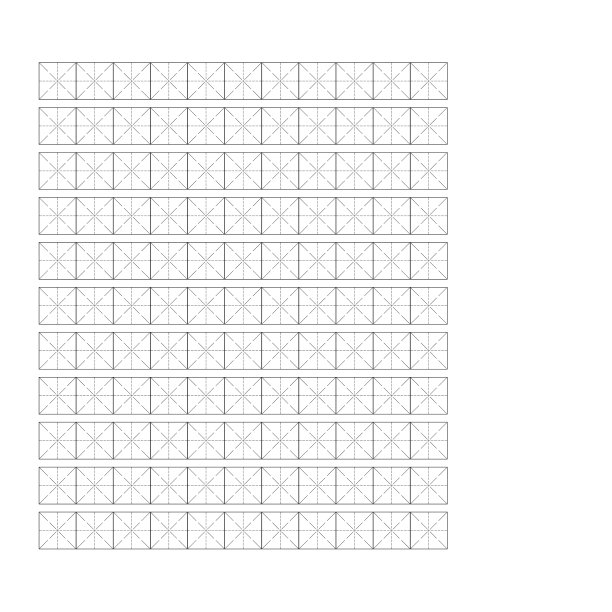书写象形文字的工作簿。印刷用衬里纸。学校的几何图案。逼真的衬里纸。编写汉字的模拟器。一页书法习题。坐标纸图片下载