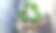一个人展示三维渲染回收符号-环保概念图片下载