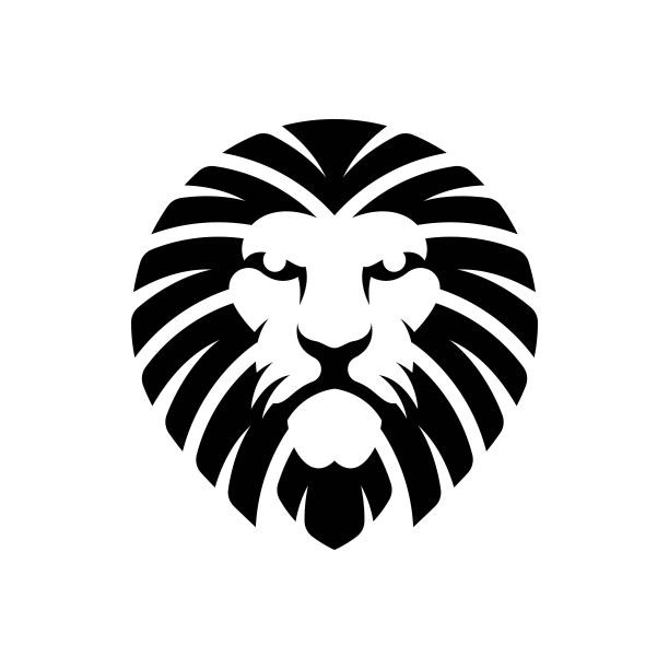 狮子头符号图像说明图片下载