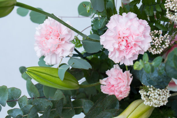 为美丽而装饰的特殊花束，作为昂贵的礼物图片下载