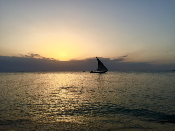 桑给巴尔的日落图片下载