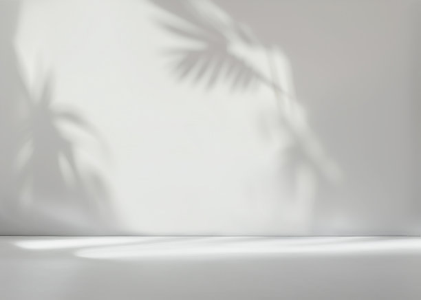 用于设计或产品展示的原始背景图像，带有浅灰色色调的光影效果。图片下载