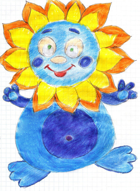 画友好的怪物图片下载