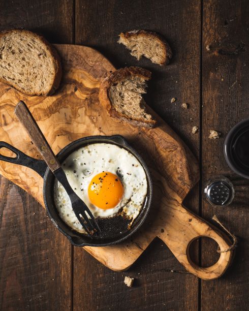 煎蛋的特写镜头图片下载