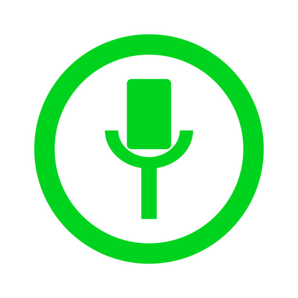 麦克风图标和视频通话图标，视频聊天图标。视频会议，社交媒体聊天，留言。打开和关闭视频。网络对话按钮。呼叫屏模板摄像头图片下载