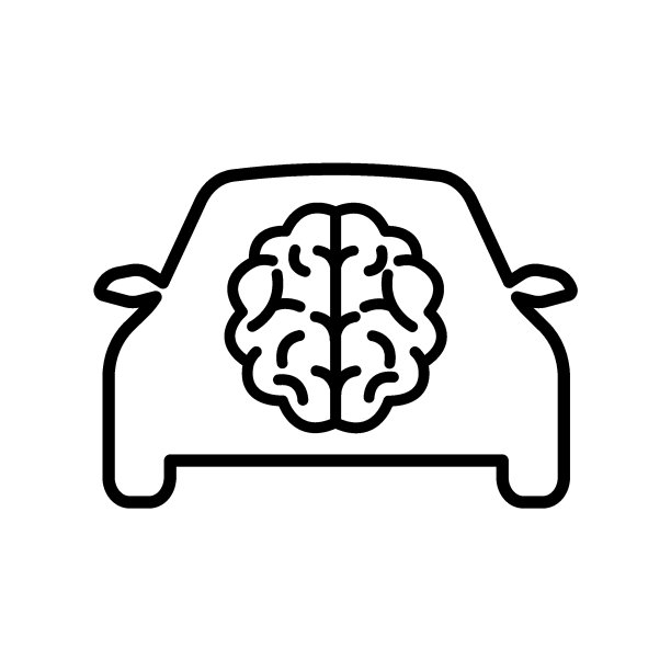 智能汽车。自动驾驶概念。图片下载