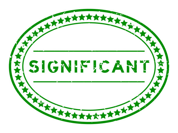 Grunge绿色显著字椭圆形橡胶印章印章在白色背景图片下载