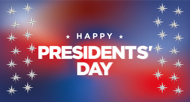 总统日假期快乐图片下载