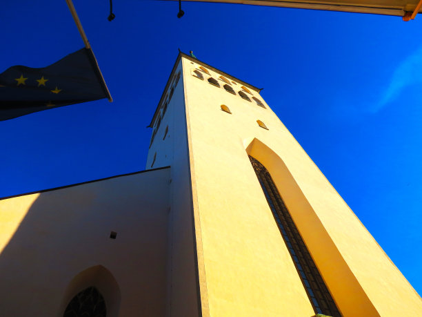 圣奥拉夫教堂，塔林图片下载