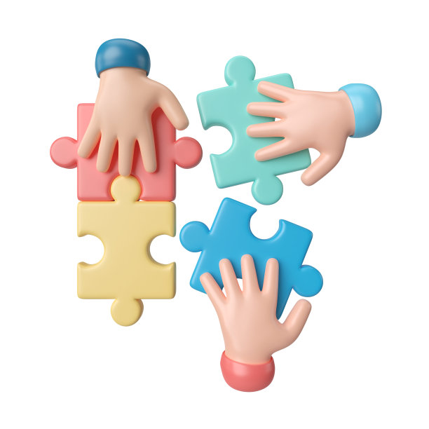 贡献3D插图图标图片下载