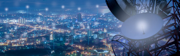 电信桅杆电视天线无线技术图片下载