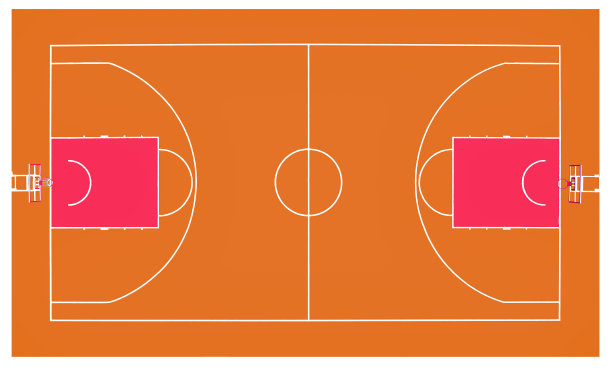 篮球场观景图片下载
