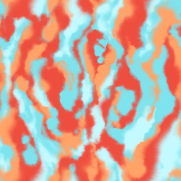 水彩画模糊抽象的图案与流动的污渍图片下载