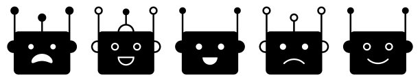 机器人图标集图片下载