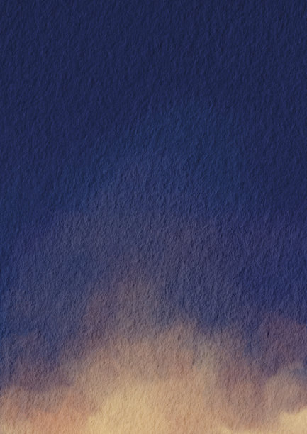 抽象光对深蓝色背景水彩插图装饰夜空和幻想的概念。图片下载