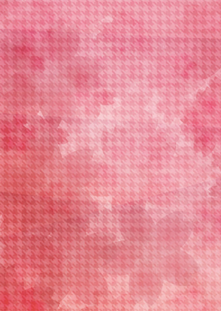 粉红色千得利格纹背景图片。桃子日本图案背景。图片下载