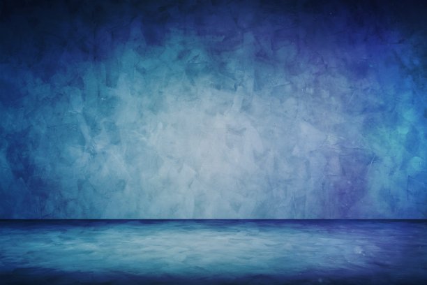深蓝色的垃圾水泥墙工作室背景图片下载