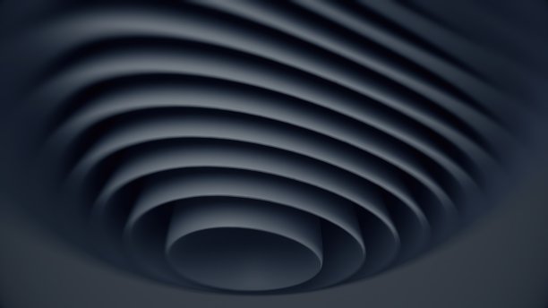 抽象的软背景。黑暗，干净，美丽，柔软，闪亮，简单，模糊的运动设计，漩涡，商业，技术，未来，互联网，数据，3D的概念图片下载